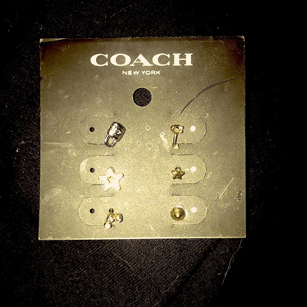 Coach Earrings NWT